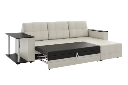 Диван угловой Атлант со столиком (кожзам)  