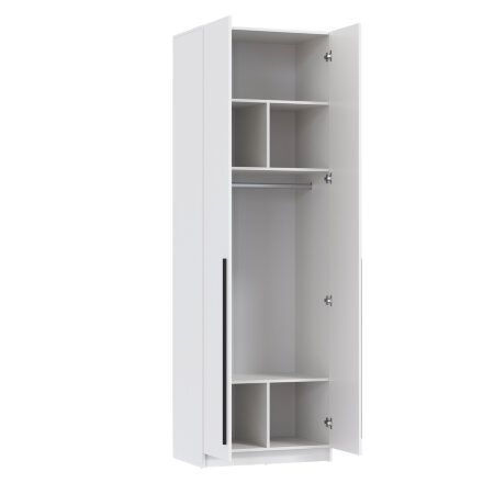 Шкаф 2-х створчатый 67.10 Брандо, белый 