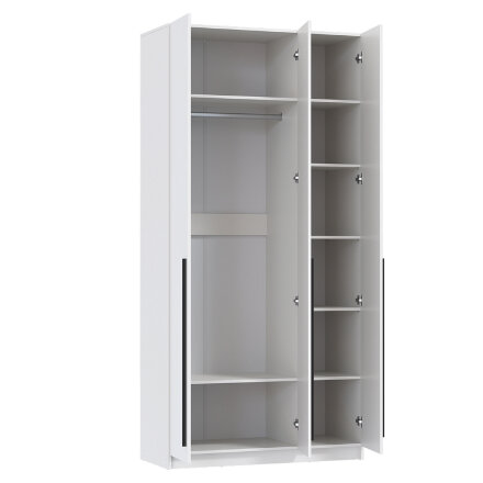 Шкаф 3-х створчатый 67.08 Брандо, белый 