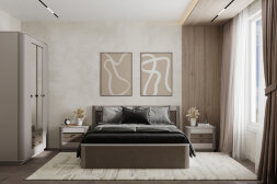 Модульная спальня Фантазия, Кашемир патина 