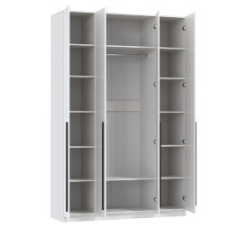 Шкаф 4-х створчатый 67.09 Брандо, белый