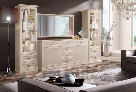 Витрина 1-ств. для посуды ВНВ1-1С Венеция 