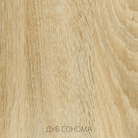 Шкаф-пенал со стеклом низкий ШК-007 Эколь 