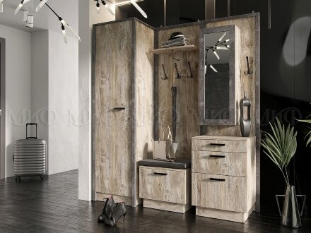 Тумба с вешалкой Амели  