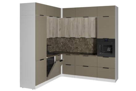 Кухонный гарнитур Альба гранд прайм, 220х250 см 