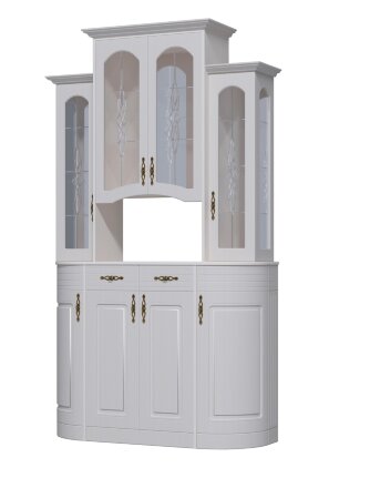 Шкаф универсальный с зеркалами Венеция В-1  