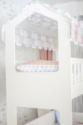 Кровать-домик 2-х ярусный без ящика