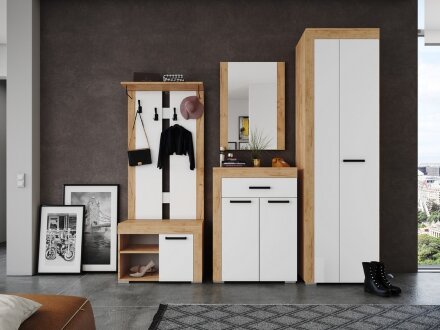 Зеркало Галант крафт золотой 