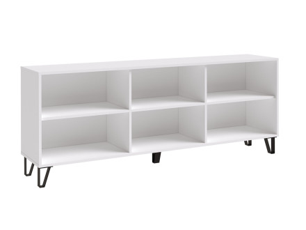 Тумба ТВ Ливерпуль, вотан/бордо глянец 