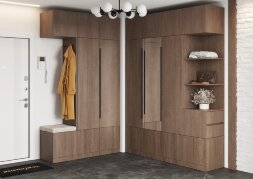 Модульная прихожая Кантри, Кадена Вуд (Композиция 3)