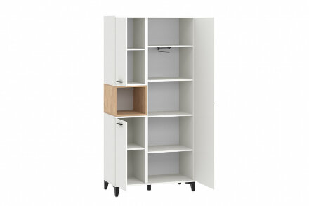 Шкаф комбинированный Bergen НМ 013.07, белый 