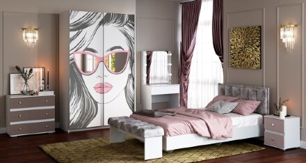 Тумба прикроватная Мемори 