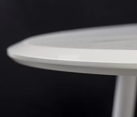 Стол круглый раздвижной Сканди 1050 опоры черные 