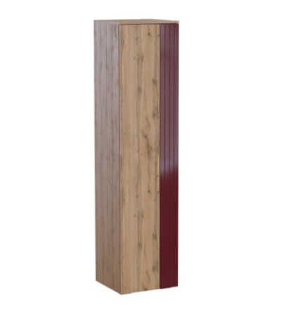 Пенал Ливерпуль, вотан/бордо глянец 