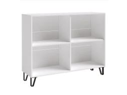 Комод Ливерпуль, вотан/белый глянец