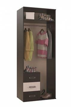 Шкаф 2х-створчатый Белла, венге 