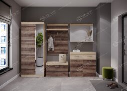 Модульная прихожая Соната 4, Сонома/Сакраменто  