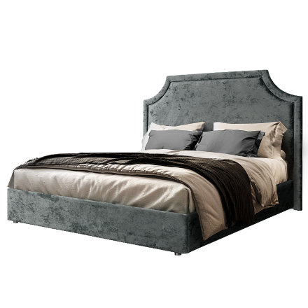 Кровать Hilton Серебристая пелена 