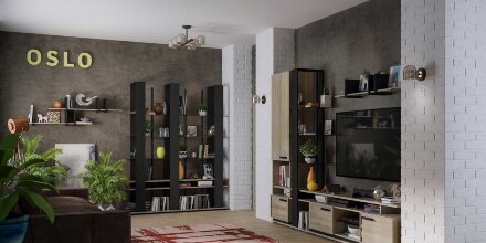 Стеллаж Oslo 25  